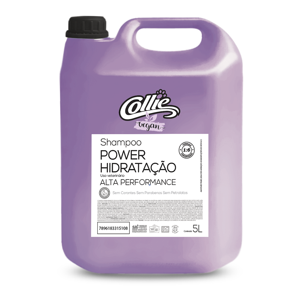 Shampoo Power Hidr. Collie Vegan 5L