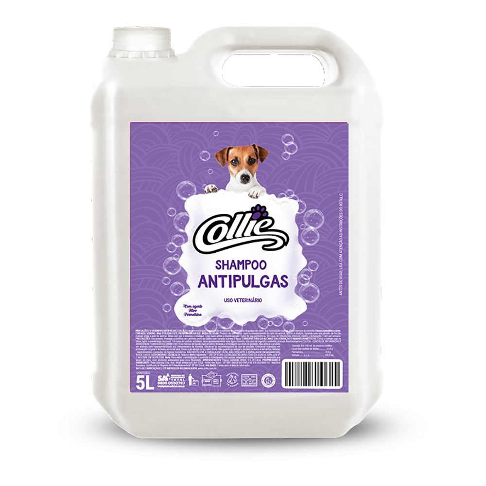 Shampoo Antipulgas Collie Vegan 5L